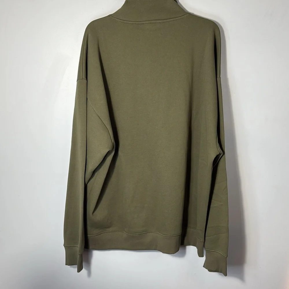 True‎ Religion Sweatshirt Green  Quarter Zip in Size XL  NWT